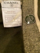 Load image into Gallery viewer, Chanel 2008 Cruise 08C Coco Line Long Cashmere Cardigan cardicoat duster FR 40