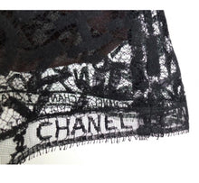 Load image into Gallery viewer, Rare! Chanel Vintage 98A Fall Logo Black Lace Tank top Blouse Camisole Skirt Set FR 38 US 4