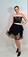 Load image into Gallery viewer, Chanel 10P, 2010 Spring Black Tulle Layered Lace Skirt FR 42 US 4/6