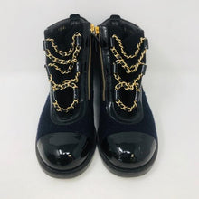 Load image into Gallery viewer, CHANEL 15A 2015 Fall Paris Salzburg Charm chains Ankle Boots EU 39.5