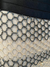 Load image into Gallery viewer, Rare New with Tags Chanel 03A 2003 Fall Beige Brown Pearl Feather Trim Mini Skirt  FR 38