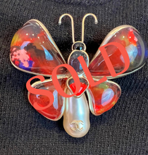 Load image into Gallery viewer, Rare Chanel Butterfly 15P 2015 Spring Brooch Pin