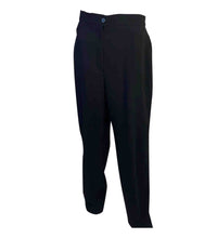 Load image into Gallery viewer, Chanel 99C 1999 Cruise Vintage Black Wool Trousers Slacks Pants FR 44 US 10