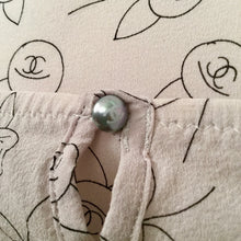 Load image into Gallery viewer, Rare Chanel Vintage 03A 2003 Fall Silk Lingerie 2 Piece sleepwear set boy short tank top camisole FR 40 US 6