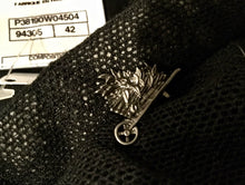 Load image into Gallery viewer, Chanel 10P, 2010 Spring Black Tulle Layered Lace Skirt FR 42 US 4/6