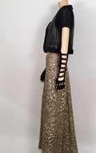 Load image into Gallery viewer, Chanel 05A 2005 Autumn Fall Leather Fur lined &amp; Trimmed Cropped Short Vest FR 40 US 4/6/8