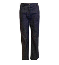 Load image into Gallery viewer, Vintage Chanel 99P, 1999 Spring denim blue jeans pants trousers FR 38
