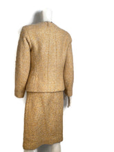 Load image into Gallery viewer, Chanel 00A 2000 Fall Gold Skirt Suit FR 38