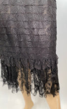 Load image into Gallery viewer, Chanel 06C 2006 Cruise Resort Black Lace Dress FR 38