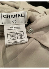 Load image into Gallery viewer, Chanel 04P 2004 Spring Beige Taupe Silk Dress FR 42 US 6/8