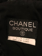 Load image into Gallery viewer, 95A, 1995 Fall Vintage Chanel elaborate Lace Halter Evening Top Blouse US 2-4