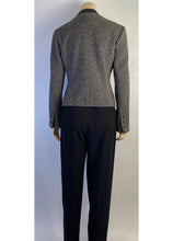 Load image into Gallery viewer, Chanel 08A 2008 Fall Collarless Herringbone Jacket with removable Cuffs FR 40 US 4