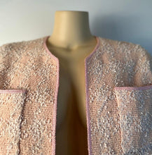 Load image into Gallery viewer, Vintage Chanel 96P 1996 Spring Pink and Creme Jacket FR 48 US 12/14