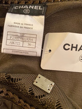 Load image into Gallery viewer, NWT New Chanel 2004 Spring 04P Brown lightweight Cardigan FR 36 US 2/4