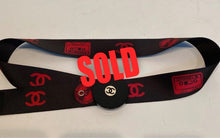 Load image into Gallery viewer, Rare Chanel Vintage 04P, 2004 Spring Disc Cassette Record Fabric Belt