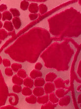 Load image into Gallery viewer, Rare Vintage Chanel 2001 Cruise 01C Pink Velvet Floral 2 Piece Top Matching Skirt Set FR 40/42 US 6/8