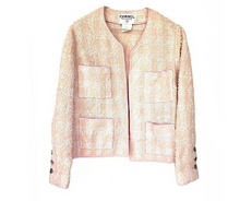 Load image into Gallery viewer, Vintage Chanel 96P 1996 Spring Pink and Creme Jacket FR 48 US 12/14