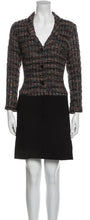 Load image into Gallery viewer, Vintage Chanel 98A, 1998 Fall Boucle Black/Pink Dress FR 38