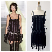 Load image into Gallery viewer, Vintage Chanel 03A, 2003 Fall Snap Collection Black Mini Dress Top Tunic FR 38 US 2/4