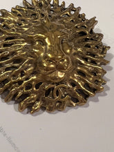 Load image into Gallery viewer, Limited Edition Chanel 19K 2019 Large Lion Head Gold Tone Brooch Pin
