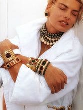 Load image into Gallery viewer, Rare Vintage Chanel 1991 Collection 25 bracelet cuff