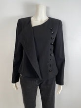 Load image into Gallery viewer, Chanel 00T, 2000 Transition Collection ‘GABRIELLE’ Buttons Black Jacket FR 38 US 4